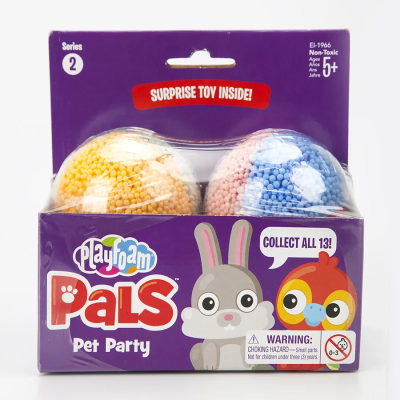 Espuma Moldeable Playfoam Pals Pet Party Series 2 1966 Surtido