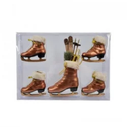 FIG PATINES P-ARBOL 27CM SANTINI 160-4500563 DOR 5PZ