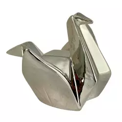 Figura Animal Concepts Luxor 15X13X17Cm Plateado Dolomita 445-