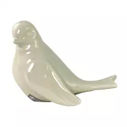 Figura Deco Concepts Pajaro Monocromia 6X9X12Cm Porcelana 439-35 1