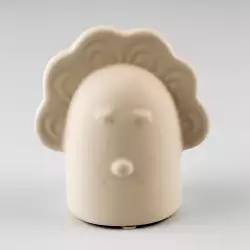 Figura deco concepts Rose Blush perso 5x29x6cm blanco poliresina