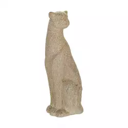 Figura Decorativa Animal Modelo 15062-01 Leopardo Sentado F23-1