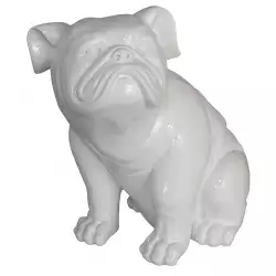 Figura Decorativa Animal Modelo 25935 Bulldog Ingles Sentado F231