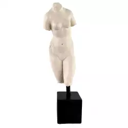 Figura Decorativa Humana 439-787479 Escultura Cuerpo Femenino