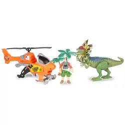 Figura Dinosaurio Con Helicoptero Y Figuras Surt 960064