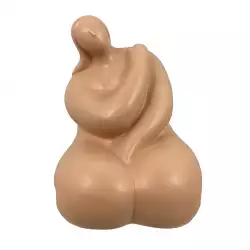 Figura Fem Concepts Sweet Mocca 16X22X16Cm Marron Porcelana 44