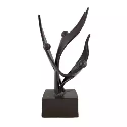 Figura Humana Pie Concepts Luxor Bronce 7X25X11Cm Hierro 541-71
