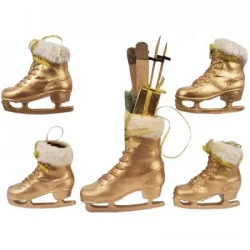 Figura Patines 27cm 5pzs Santini 160-4501110 P-Arbol Dor