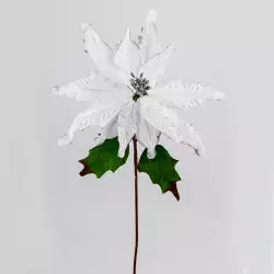 Flor nav 70cm montefiori blanco plata xs1044775ws