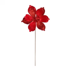 Flor navidad 23cm santini rojo 140-4100788