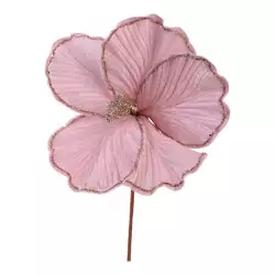 Flor Santini 20Cm Rose Gold Tela 140-5802921