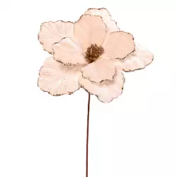 Flor Santini 40Cm Blanco Poliester 140-3000043