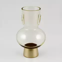 Florero Concepts 13X22Cm Transparente 100% Vidrio