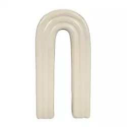 Florero Concepts Arco Monocromia 4X23X12Cm Porcelana 438-4914204