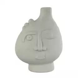 Florero concepts Rose Blush flor 11,5x25,5x17cm blanco ceramica 44