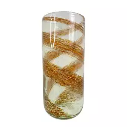 Florero Linea Concepts Sweet Mocca 13X30X13Cm Marron Vidrio 41