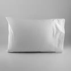 Funda Almohada Expressions Set 150H 48X70Cm Blanco 2 Ud 100% Al