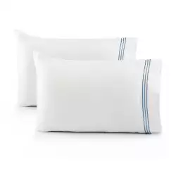 Fundas Expressions Pcs300Cbws Doble 70X50X1Cm Doble Blanco 1%