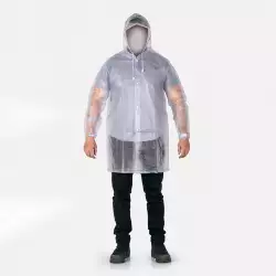 Gabardina Siliconado Impermeable M Pvc Gaban Tm