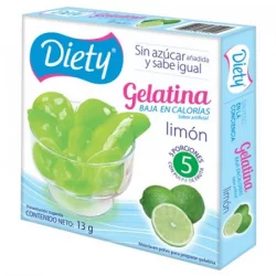Gelatina Diety Limón Caja 13 G.