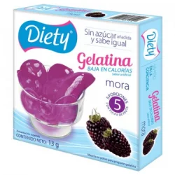 Gelatina Diety Mora Caja 13 G.