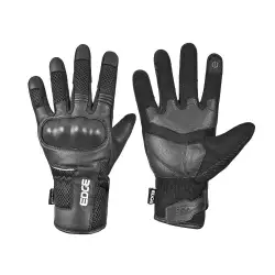 Guante Edge Proteccion L Negro Cuero Ed-1502.7.3