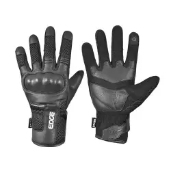 Guante Edge Proteccion Xl Negro Cuero Ed-1502.7.4