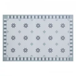 Individual 160633E 45X30Cm Rectangular Mini Mosaic Blanco