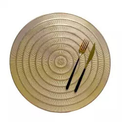 Individual Expresisons Set X 4 Pvc Redondo 40Cm Mapvc17636 Oro