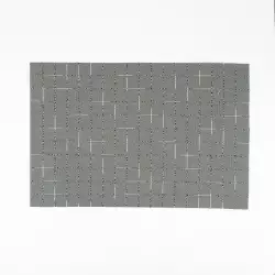 Individual Expressions Rectangular 30X45Cm Gris Pvc Matsl-24138-G