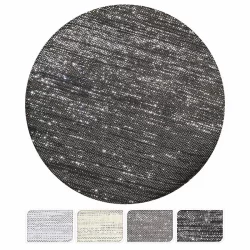 Individual Home And Styling Aae042010 Paper Redondo 38Cm Rustic Brillo Surtido
