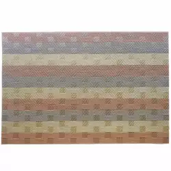 Individuales Expressions Setx4 Pvc Rectangul Square Taupe