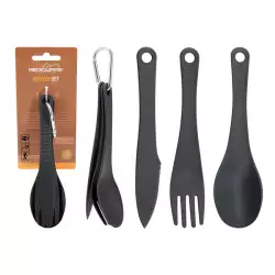 Juego Cubiertos Redcliffs Gris 3 Ud Poliester 170488680
