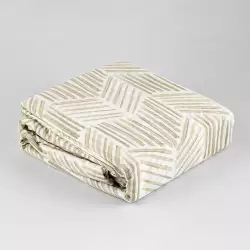 Juego Sabanas Expressions Geometric 150H King Gris 100% Algodon S
