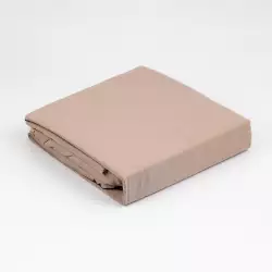 Juegos Sabana Expressions Doble 190X140Cm Marron 100% Algodon