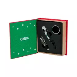 Kit Para Vino Santini 14X4Cm 3 Pz Acero 180-0300058