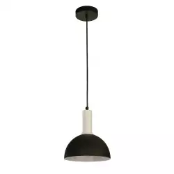 Lámpara Colgante Negro 1L E27 40W 2
