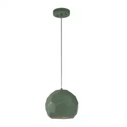 Lámpara Colgante Verde 1L E27 40W