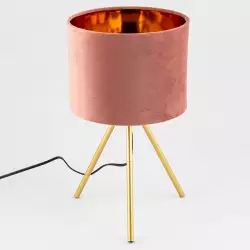 Lampara Mesa Soho 211227T-1Gdpk Rosa