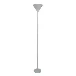 Lampara Pie Ikelite 24X178Cm Blanco 60 W 70% Metal 30% Plasti