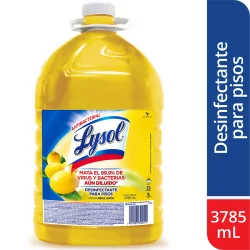 Limpiador Lysol 3114612 Desinfectante Citrus 3785 Ml
