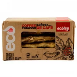 Madera De Café Para Parrillas Ecofire 2.5 Kg