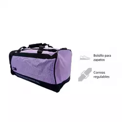 Maletin Deportivo Wilson Birmingham 40 Lt 28X28X56Cm Lila Poliester