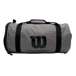 Maletin Deportivo Wilson Incheon 30 Lt 25X25X49Cm Gris Poliester
