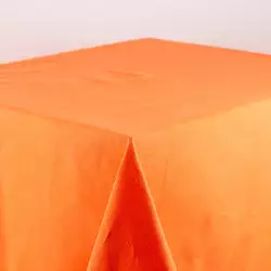 Mantel expressions naranja 140 X 180cm 100% algodón 240gr