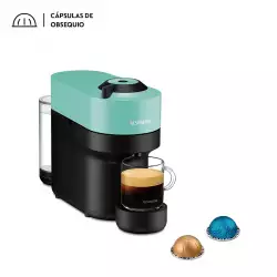Máquina de Café Nespresso Vertuo Pop Compacta Aqua