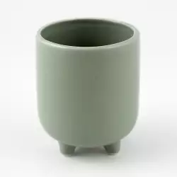 Matera Concepts Crystal Blue 10X12X10Cm Gris Ceramica 567-49399