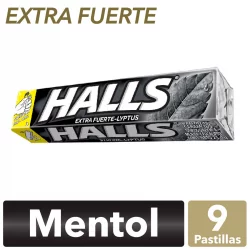 Menta Halls 9S Extrafuerte X 25.2 Gr 7106