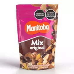 Mix Mani. Maiz. Almendra Uvas Original Manitoba X  200 Gr