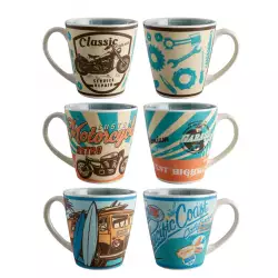 Mug taza café corona 367 ml ceramica surt pl171g556012